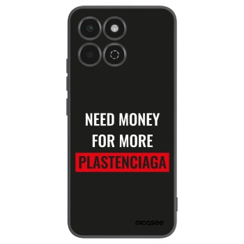 Picasee silikonowe czarne etui na Honor 200 Smart 5G - More PLASTENCIAGA