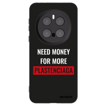 Picasee silikonowe czarne etui na Honor Magic7 Pro 5G - More PLASTENCIAGA