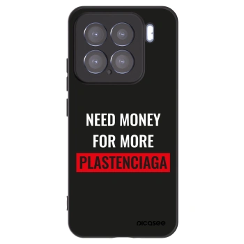 Picasee silikonowe czarne etui na Xiaomi 15 - More PLASTENCIAGA