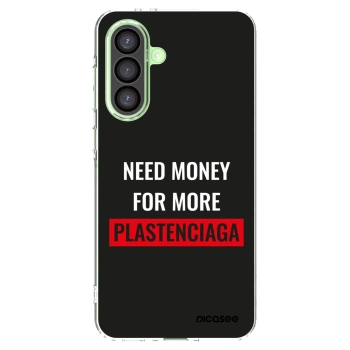 Picasee silikonowe przeźroczyste etui na Samsung Galaxy A26 5G A266B - More PLASTENCIAGA