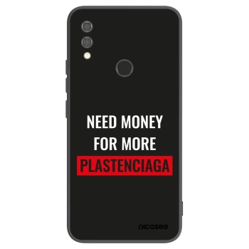 Picasee silikonowe czarne etui na Xiaomi Redmi Note 7 - More PLASTENCIAGA