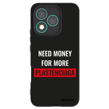 Picasee silikonowe czarne etui na Honor 400 Lite 5G - More PLASTENCIAGA