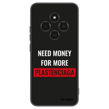 Picasee silikonowe czarne etui na Xiaomi Poco C75 - More PLASTENCIAGA