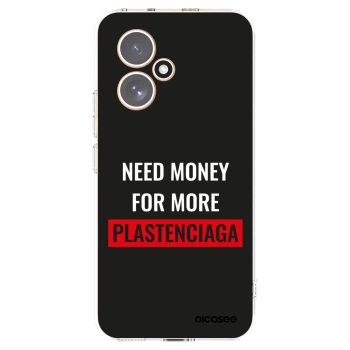 Picasee silikonowe przeźroczyste etui na Honor 400 5G - More PLASTENCIAGA