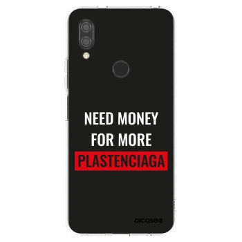 Picasee silikonowe przeźroczyste etui na Xiaomi Redmi 7 - More PLASTENCIAGA