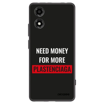 Picasee silikonowe czarne etui na Motorola Moto E14 - More PLASTENCIAGA