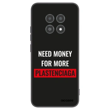 Picasee silikonowe czarne etui na Realme 12X - More PLASTENCIAGA