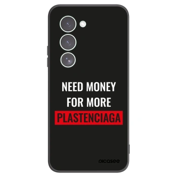 Picasee silikonowe czarne etui na Xiaomi Redmi 15 5G - More PLASTENCIAGA