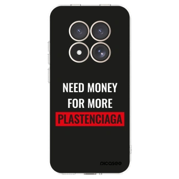 Picasee silikonowe przeźroczyste etui na Xiaomi Redmi Note 15 Pro 4G - More PLASTENCIAGA