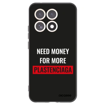 Picasee silikonowe czarne etui na Xiaomi 15T - More PLASTENCIAGA