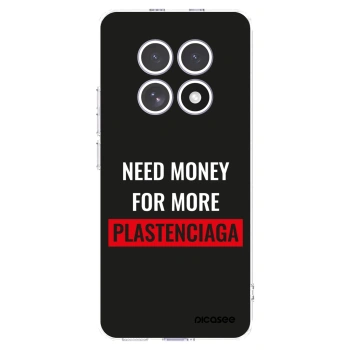 Picasee silikonowe przeźroczyste etui na Xiaomi Redmi Note 15 4G - More PLASTENCIAGA