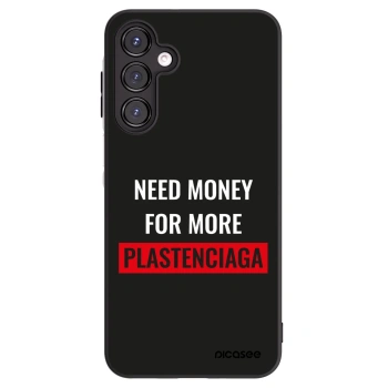 Picasee silikonowe czarne etui na Samsung Galaxy A16 4G - More PLASTENCIAGA