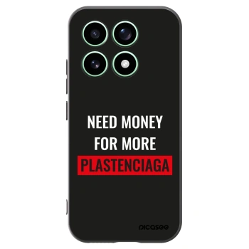 Picasee silikonowe czarne etui na Xiaomi 17 - More PLASTENCIAGA