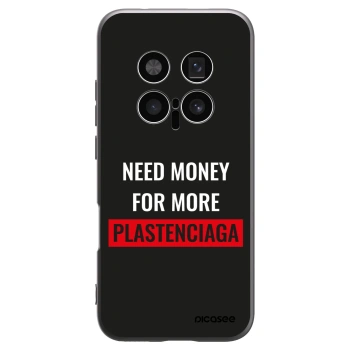 Picasee silikonowe czarne etui na Honor Magic8 Pro 5G - More PLASTENCIAGA