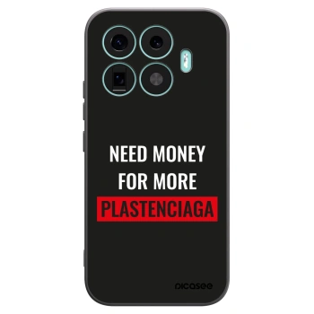Picasee silikonowe czarne etui na Xiaomi 17T - More PLASTENCIAGA