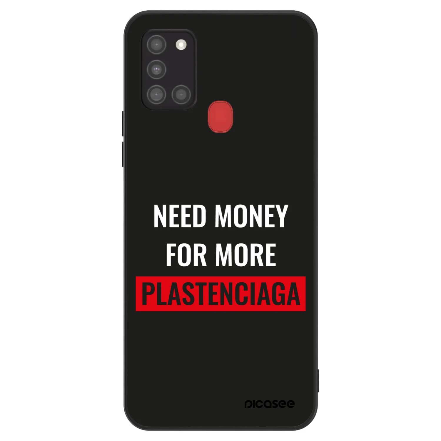 Picasee ULTIMATE CASE na Samsung Galaxy A21s - More PLASTENCIAGA