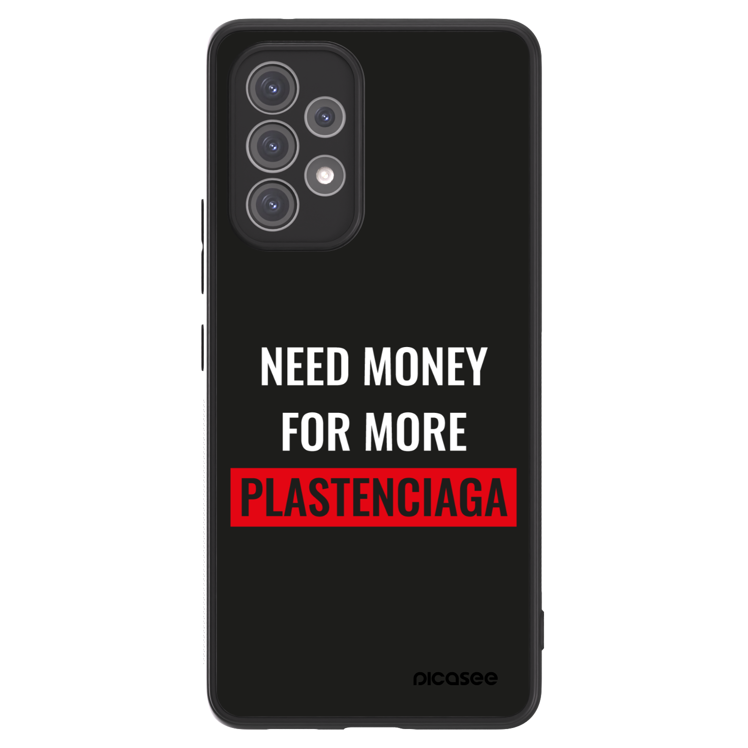 Picasee ULTIMATE CASE na Samsung Galaxy A52 5G A525F - More PLASTENCIAGA