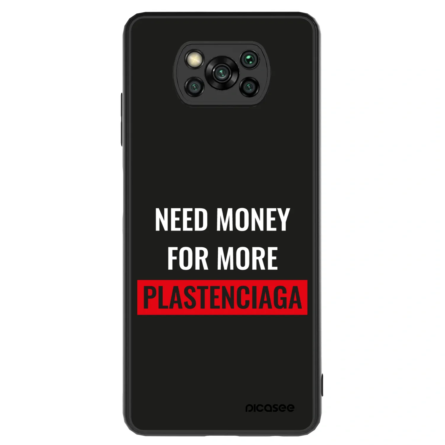 Picasee ULTIMATE CASE na Xiaomi Poco X3 - More PLASTENCIAGA