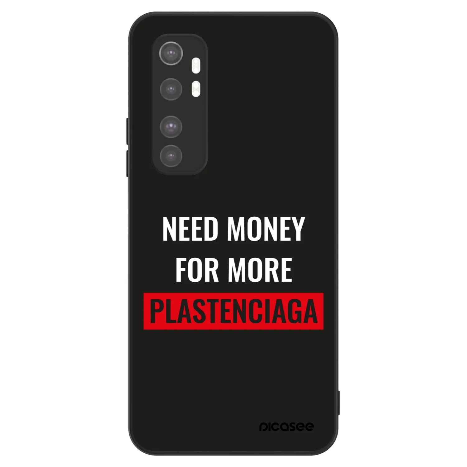 Picasee ULTIMATE CASE na Xiaomi Mi Note 10 Lite - More PLASTENCIAGA