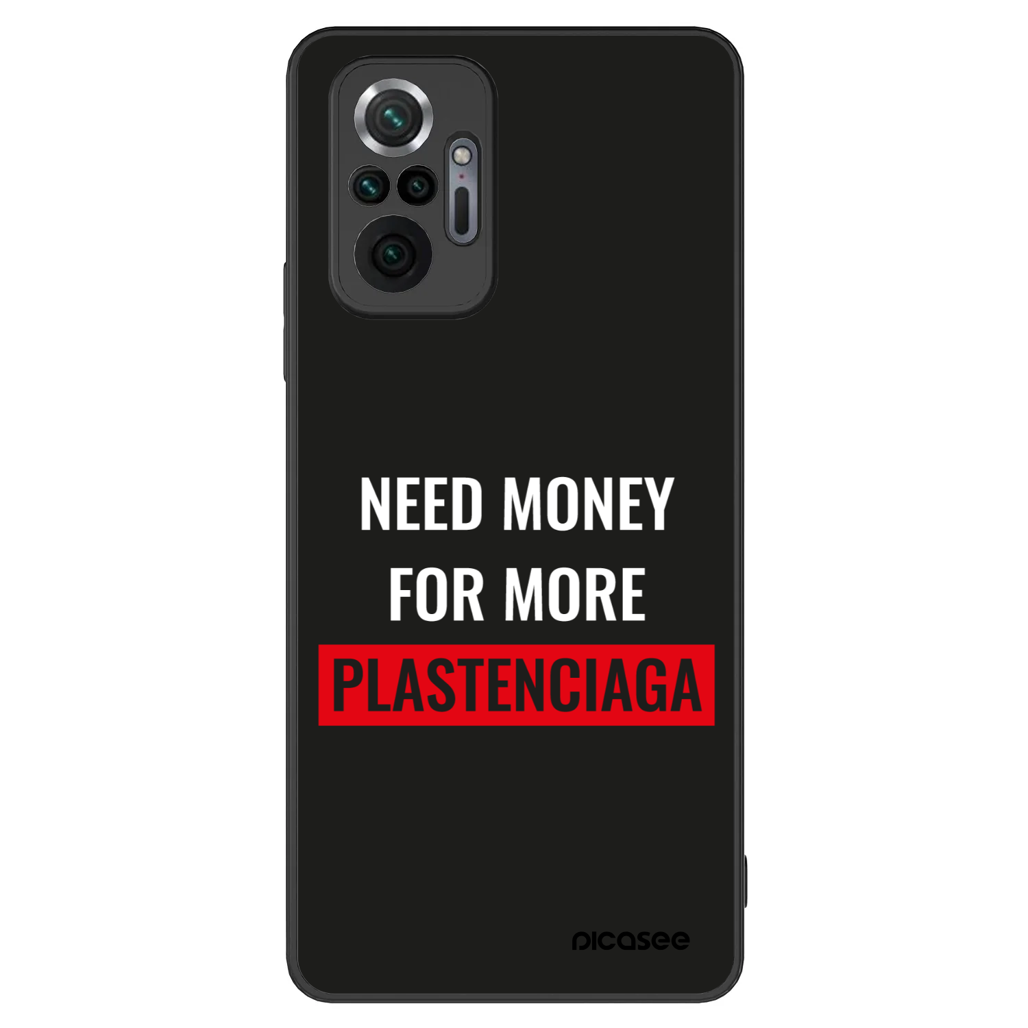 Picasee ULTIMATE CASE na Xiaomi Redmi Note 10 Pro - More PLASTENCIAGA