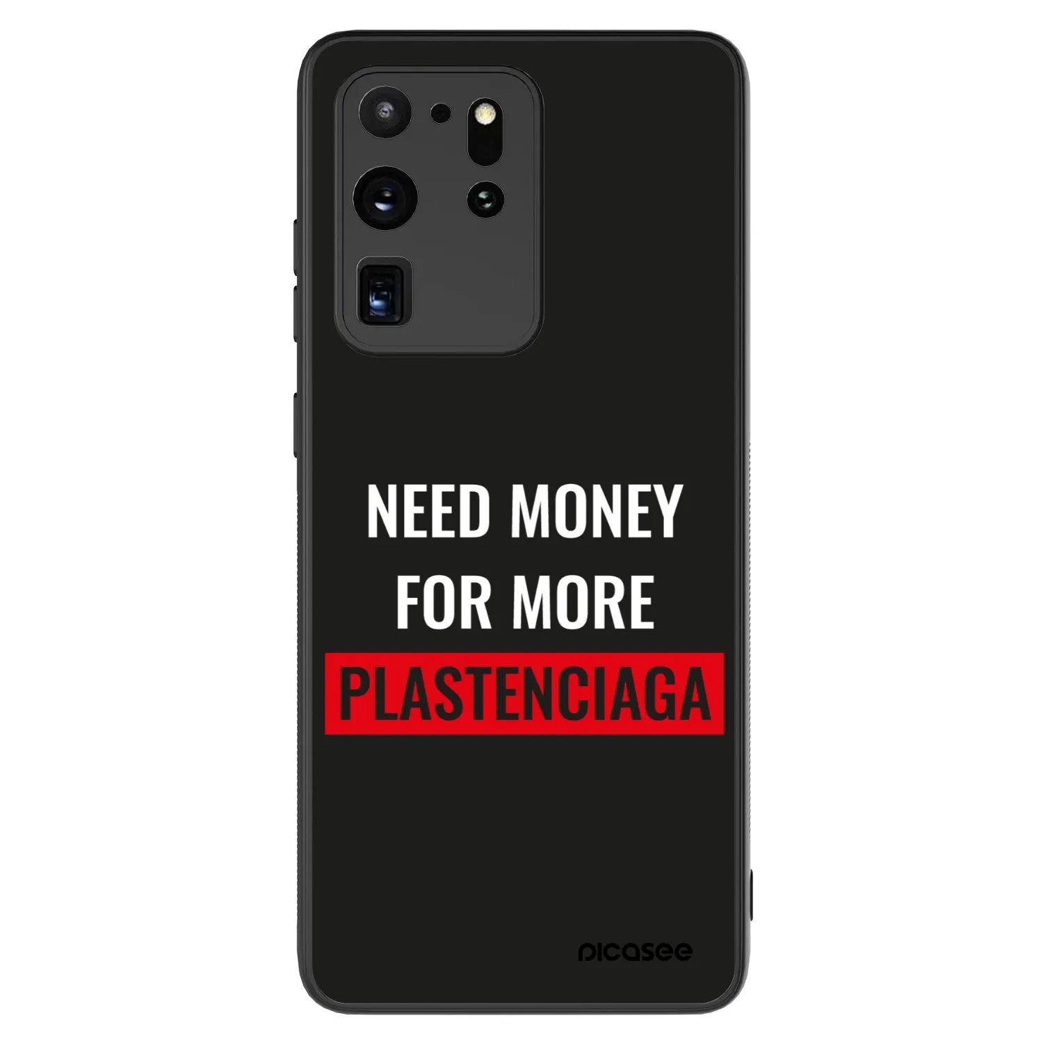 Picasee ULTIMATE CASE na Samsung Galaxy S20 Ultra 5G G988F - More PLASTENCIAGA