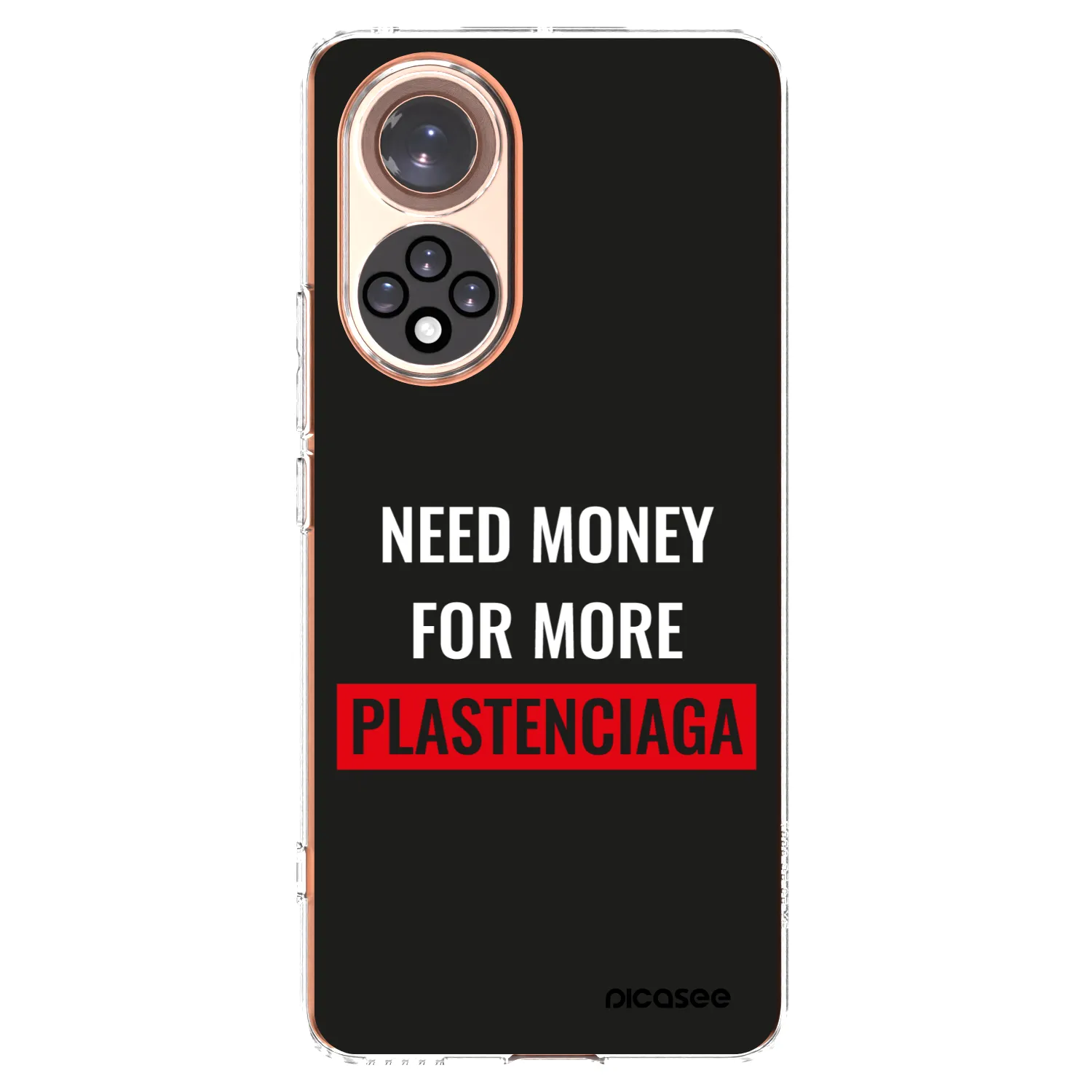 Picasee silikonowe przeźroczyste etui na Huawei Nova 9 - More PLASTENCIAGA