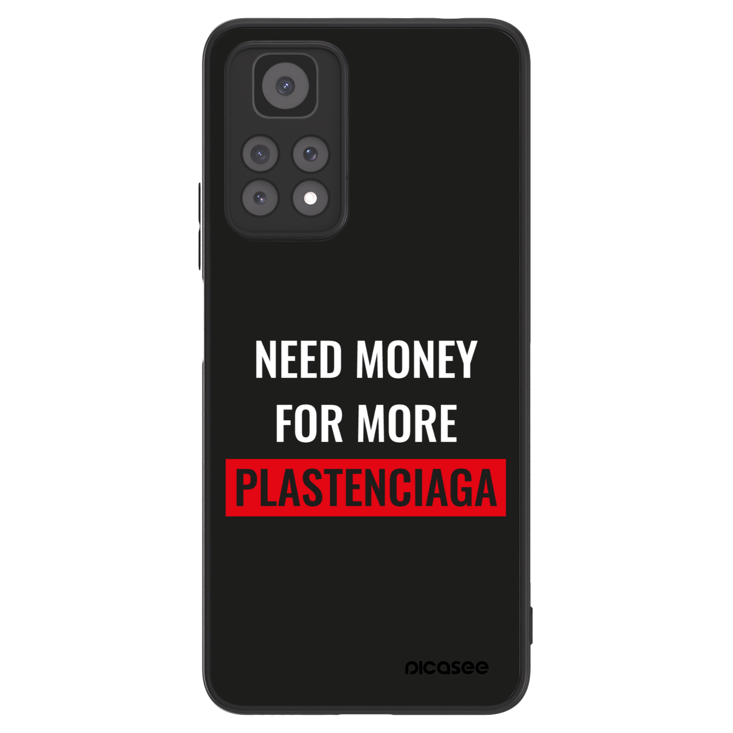Picasee ULTIMATE CASE na Xiaomi Redmi Note 11 Pro 5G - More PLASTENCIAGA