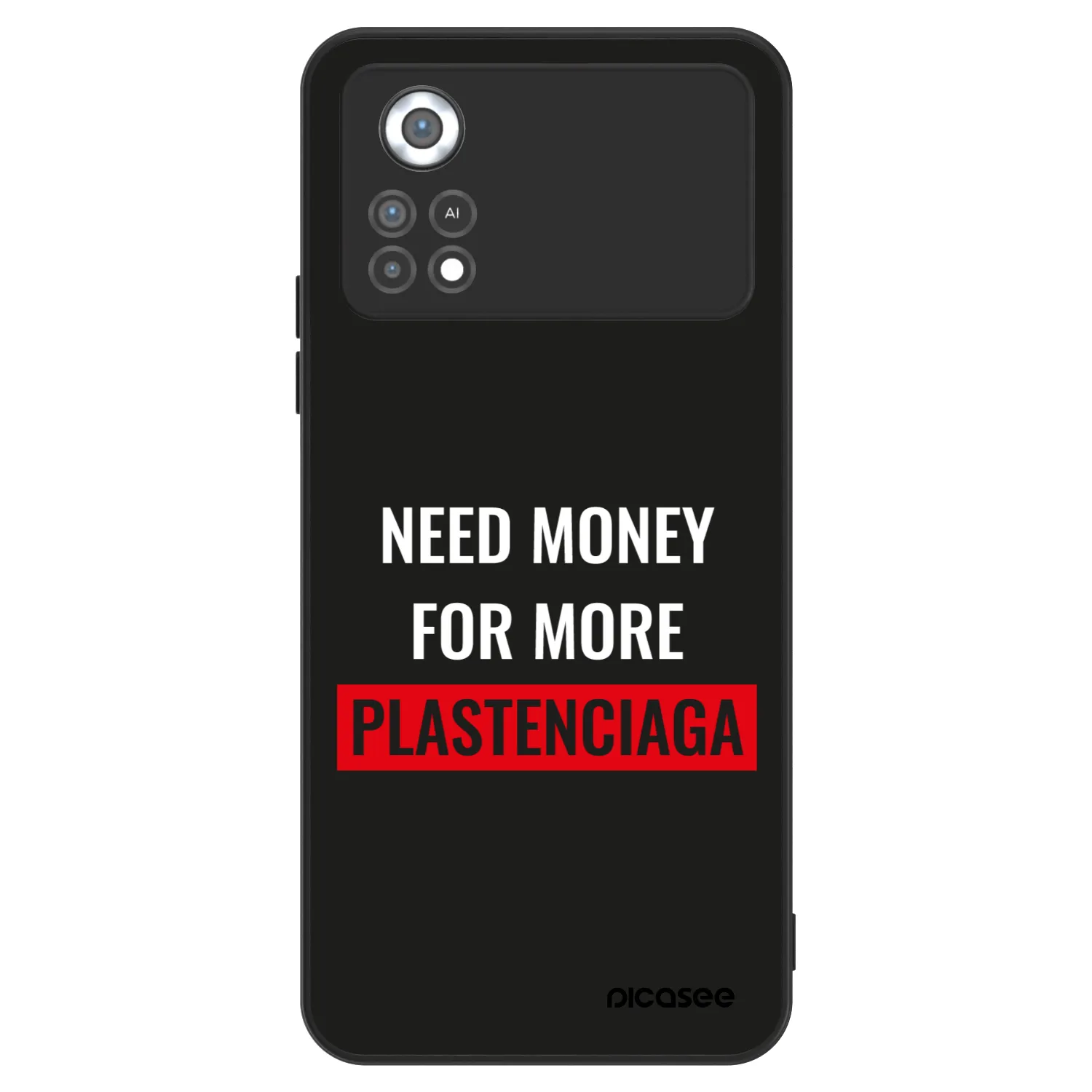 Picasee ULTIMATE CASE na Xiaomi Poco X4 Pro 5G - More PLASTENCIAGA