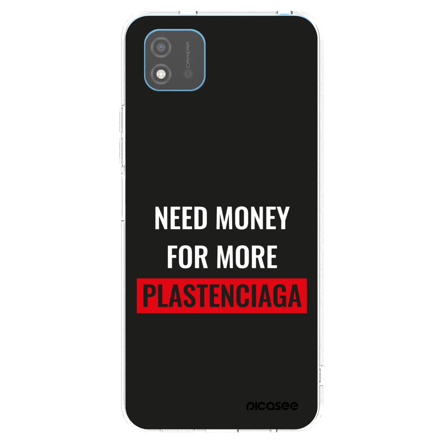 Picasee silikonowe przeźroczyste etui na Realme C11 (2021) - More PLASTENCIAGA