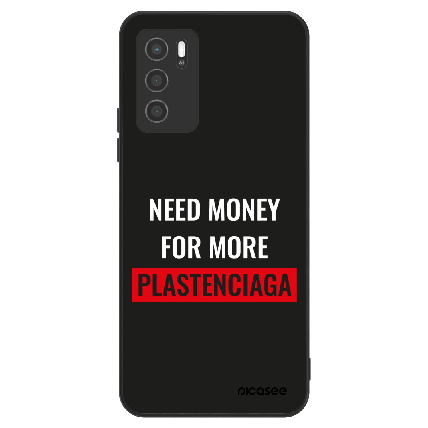 Picasee ULTIMATE CASE na OPPO A16 - More PLASTENCIAGA
