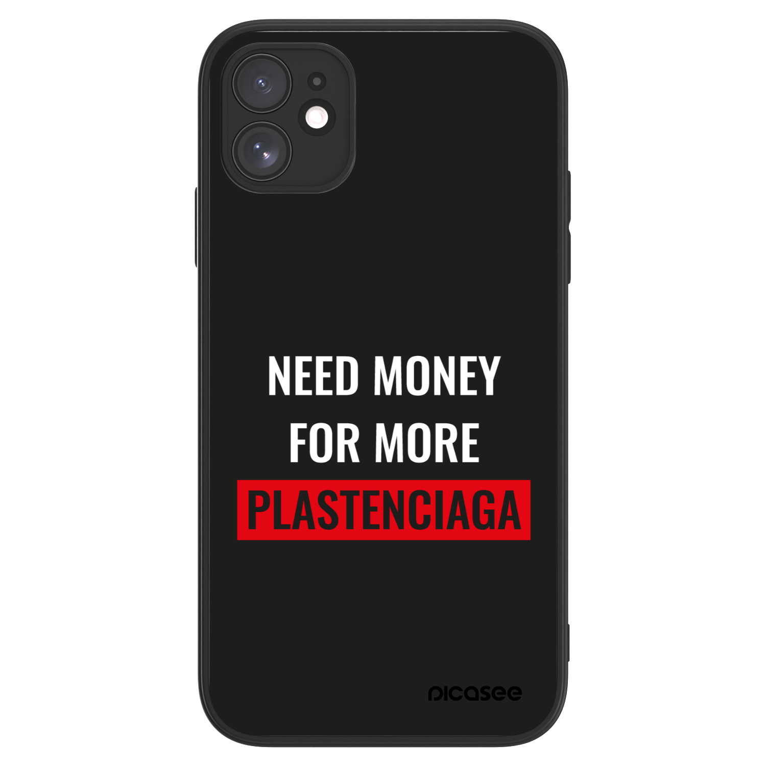 Picasee ULTIMATE CASE MagSafe pro Apple iPhone 11 - More PLASTENCIAGA