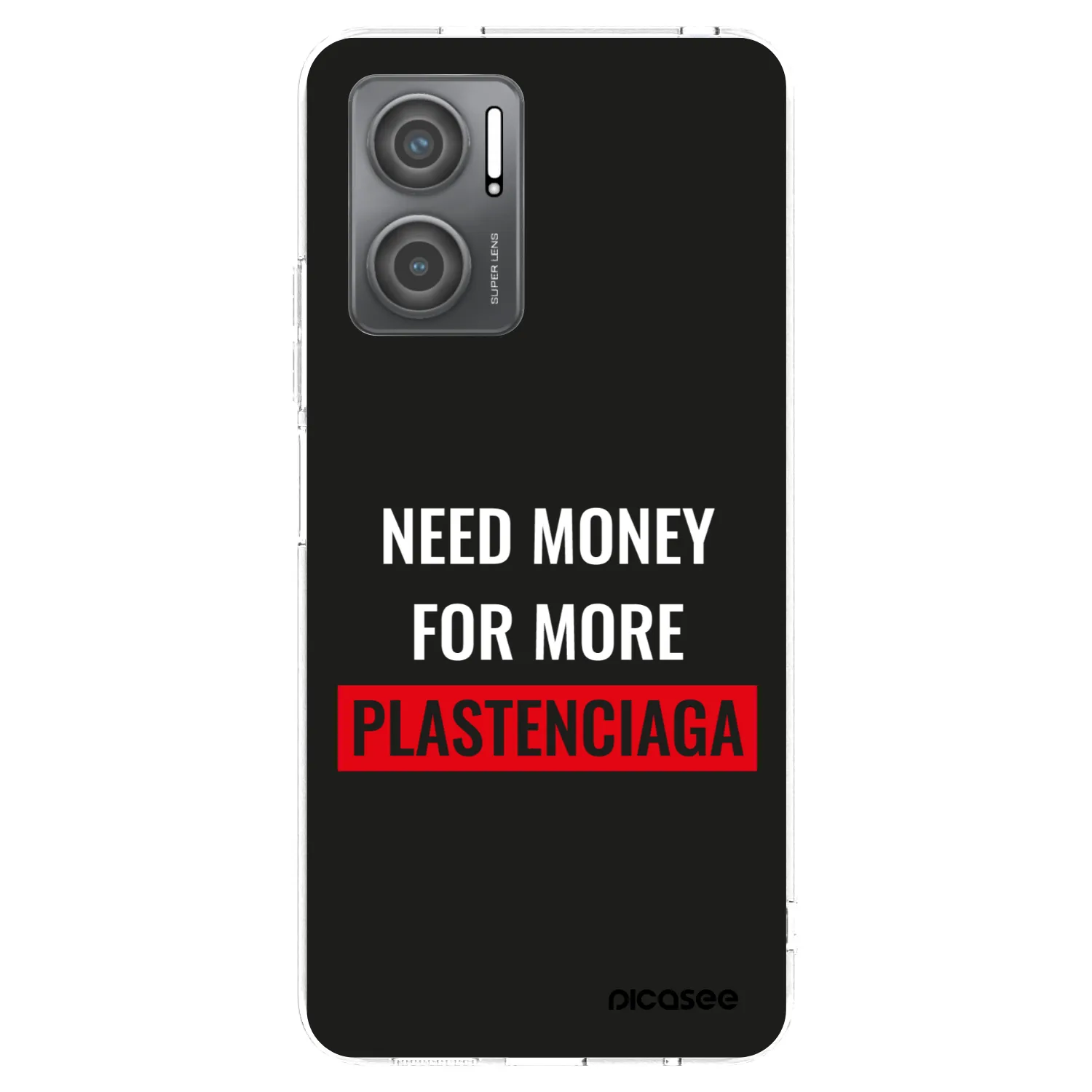 Picasee silikonowe przeźroczyste etui na Xiaomi Redmi 10 5G - More PLASTENCIAGA
