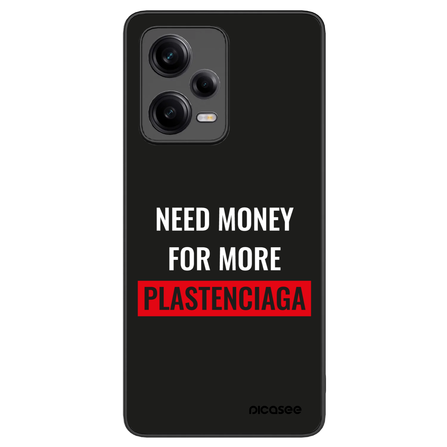 Picasee ULTIMATE CASE na Xiaomi Redmi Note 12 Pro 5G - More PLASTENCIAGA