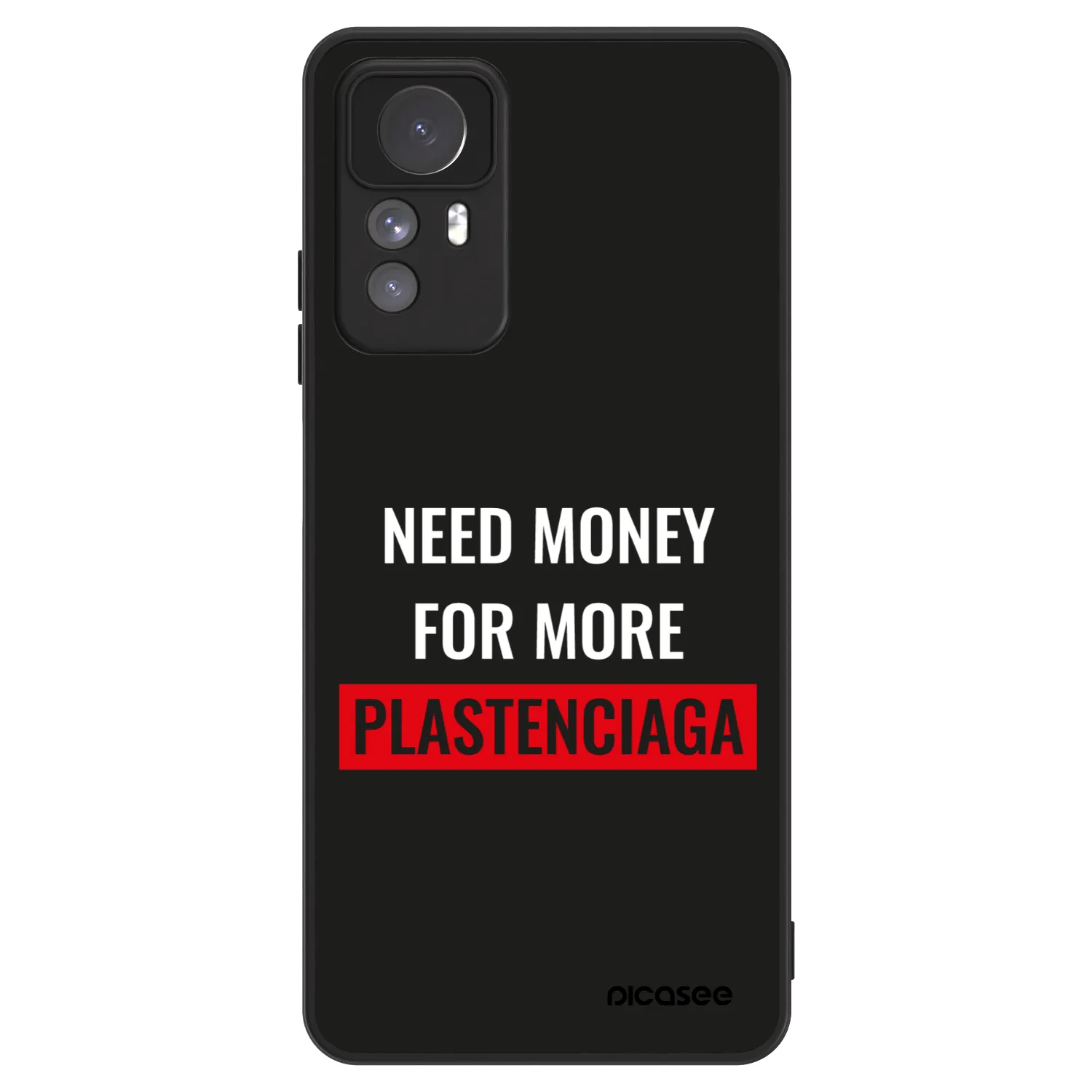 Picasee ULTIMATE CASE na Xiaomi Redmi Note 12S - More PLASTENCIAGA