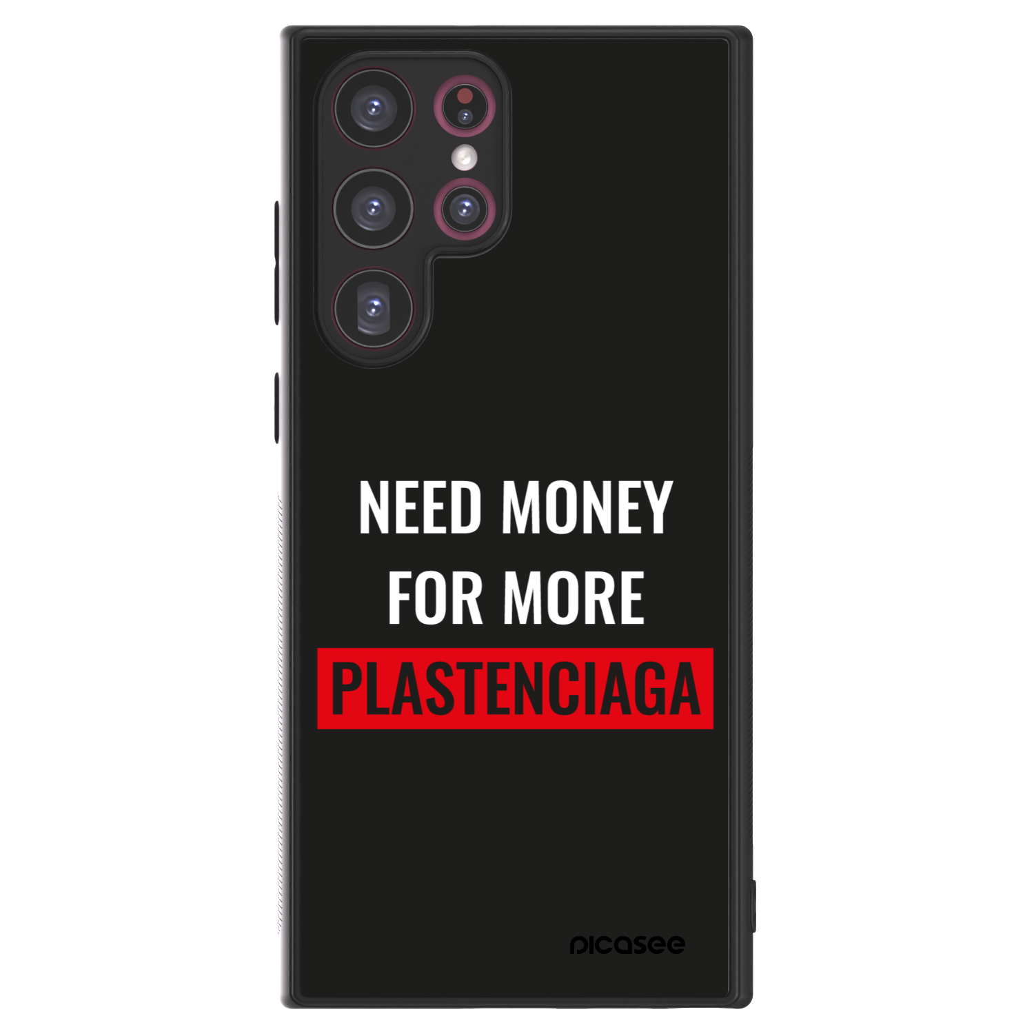 Picasee ULTIMATE CASE PowerShare pro Samsung Galaxy S22 Ultra 5G - More PLASTENCIAGA