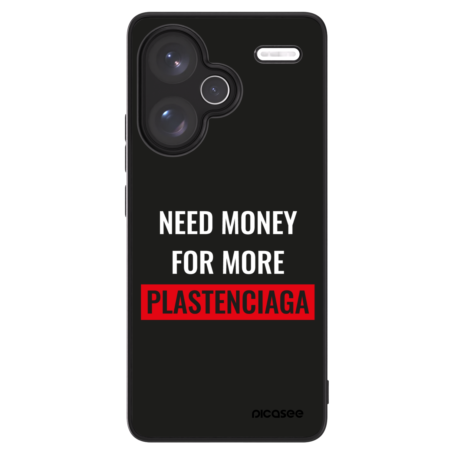 Picasee ULTIMATE CASE na Xiaomi Redmi Note 13 Pro+ 5G - More PLASTENCIAGA