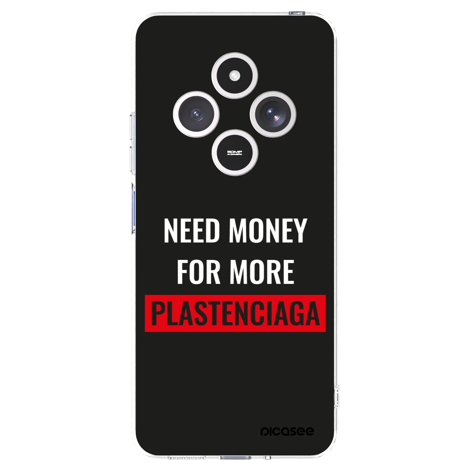 Picasee silikonowe przeźroczyste etui na Xiaomi Redmi 14C - More PLASTENCIAGA