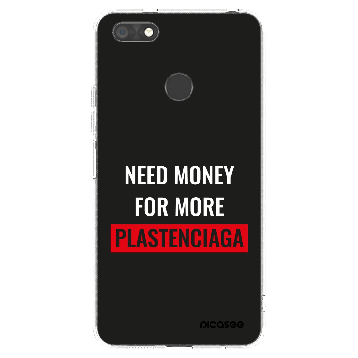 Picasee silikonowe przeźroczyste etui na Huawei P9 Lite Mini - More PLASTENCIAGA