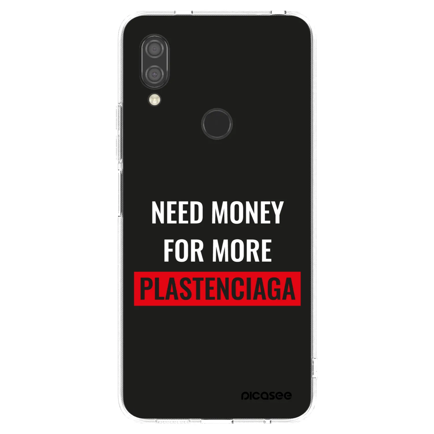 Picasee silikonowe przeźroczyste etui na Xiaomi Redmi 7 - More PLASTENCIAGA