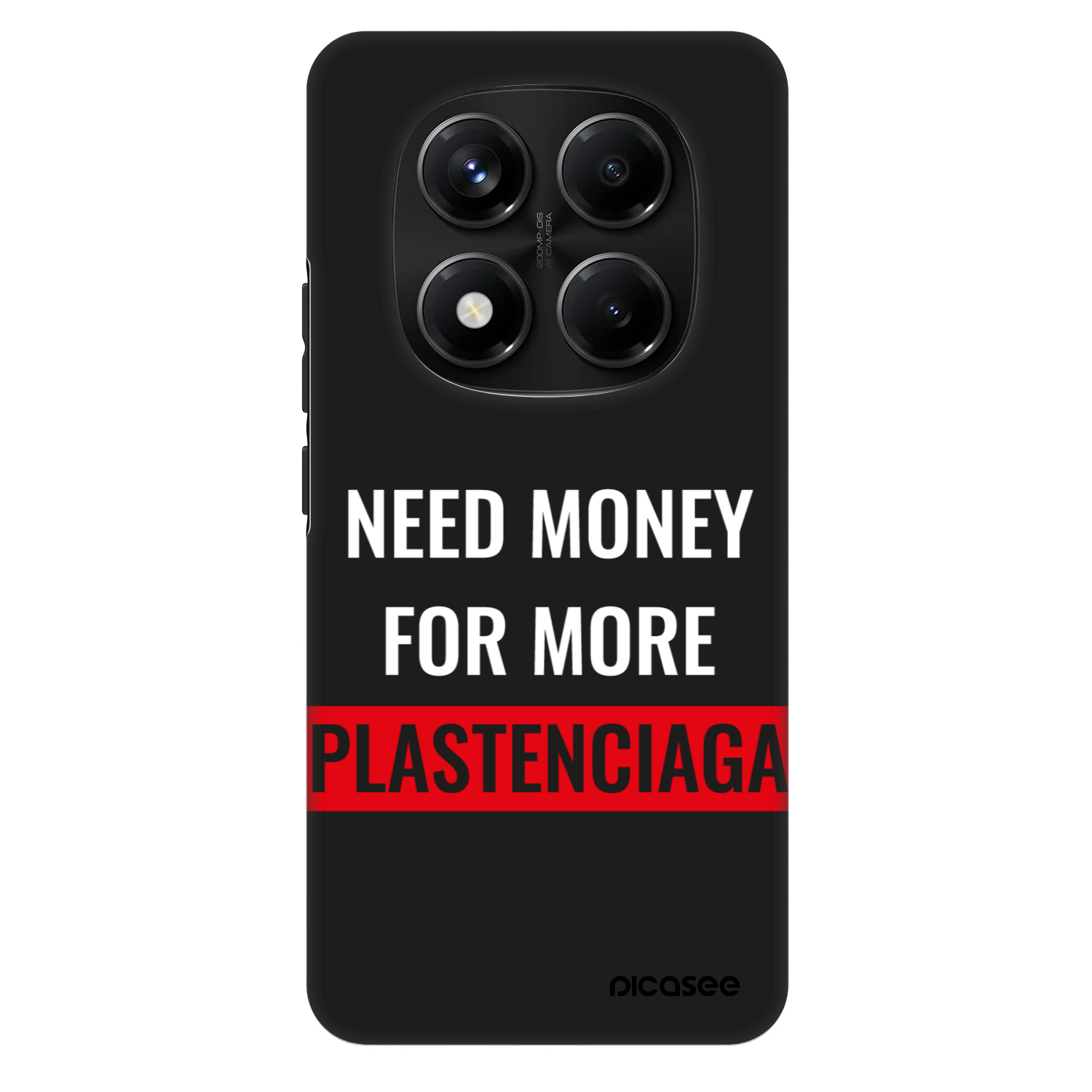 Picasee Fashion Case na Xiaomi Redmi Note 14 Pro+ 5G - More PLASTENCIAGA