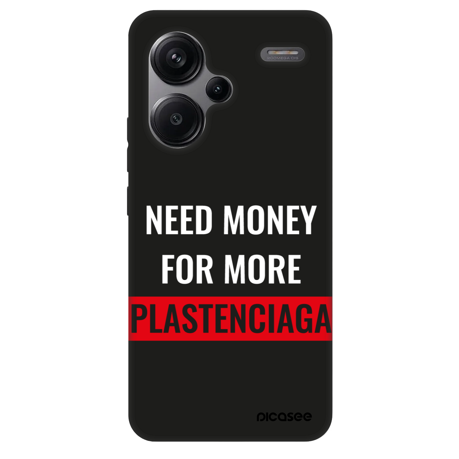 Picasee Fashion Case na Xiaomi Redmi Note 13 Pro+ 5G - More PLASTENCIAGA