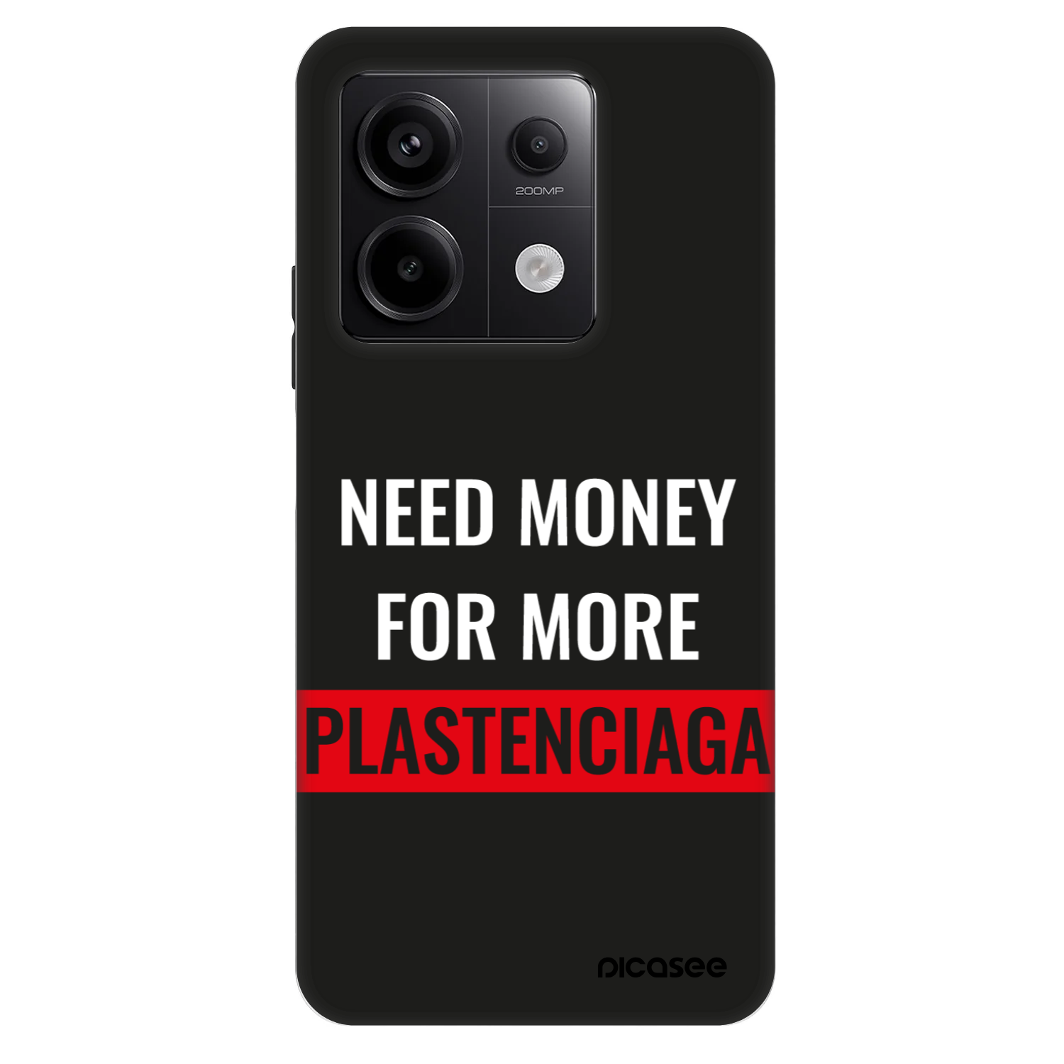 Picasee Fashion Case na Xiaomi Redmi Note 13 Pro 5G - More PLASTENCIAGA