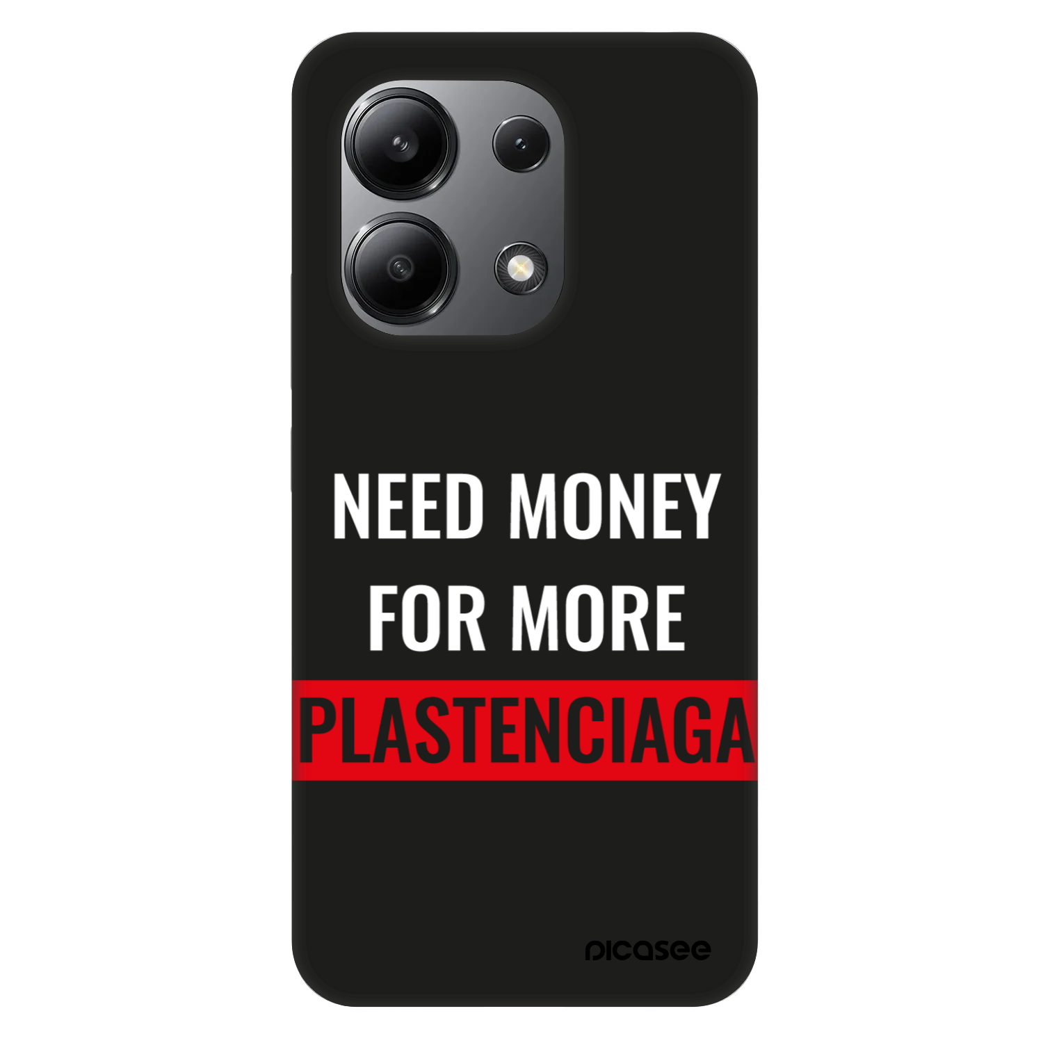 Picasee Fashion Case na Xiaomi Redmi Note 13 4G - More PLASTENCIAGA