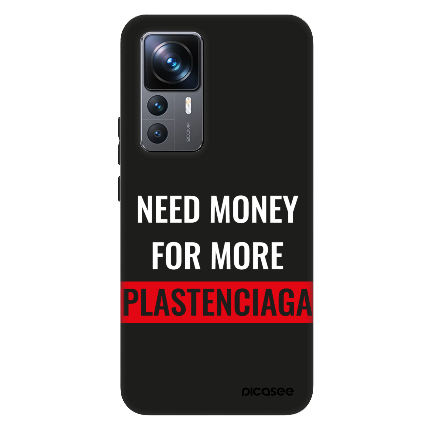 Picasee Fashion Case na Xiaomi 12T Pro - More PLASTENCIAGA