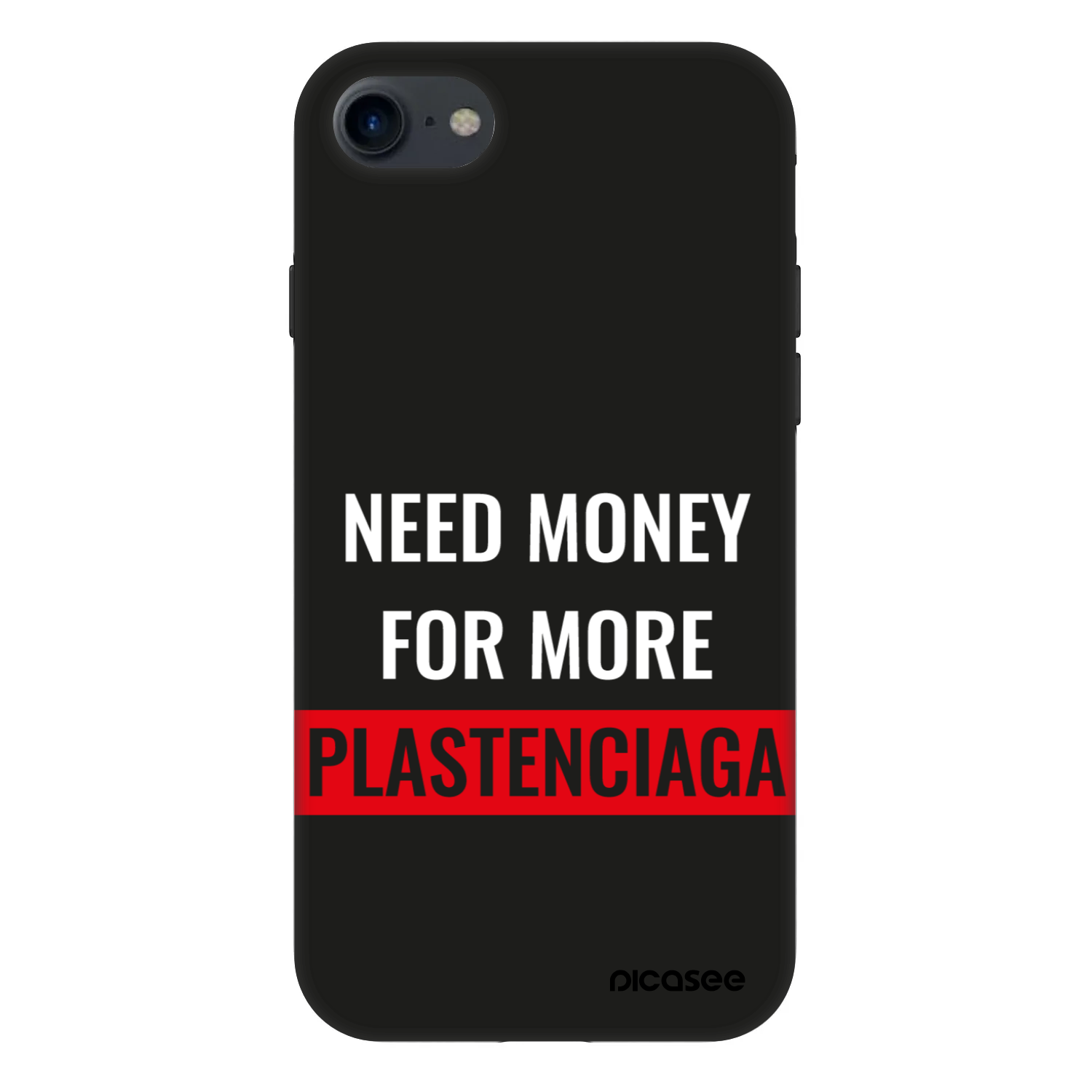 Picasee Fashion Case na Apple iPhone SE 2022 - More PLASTENCIAGA
