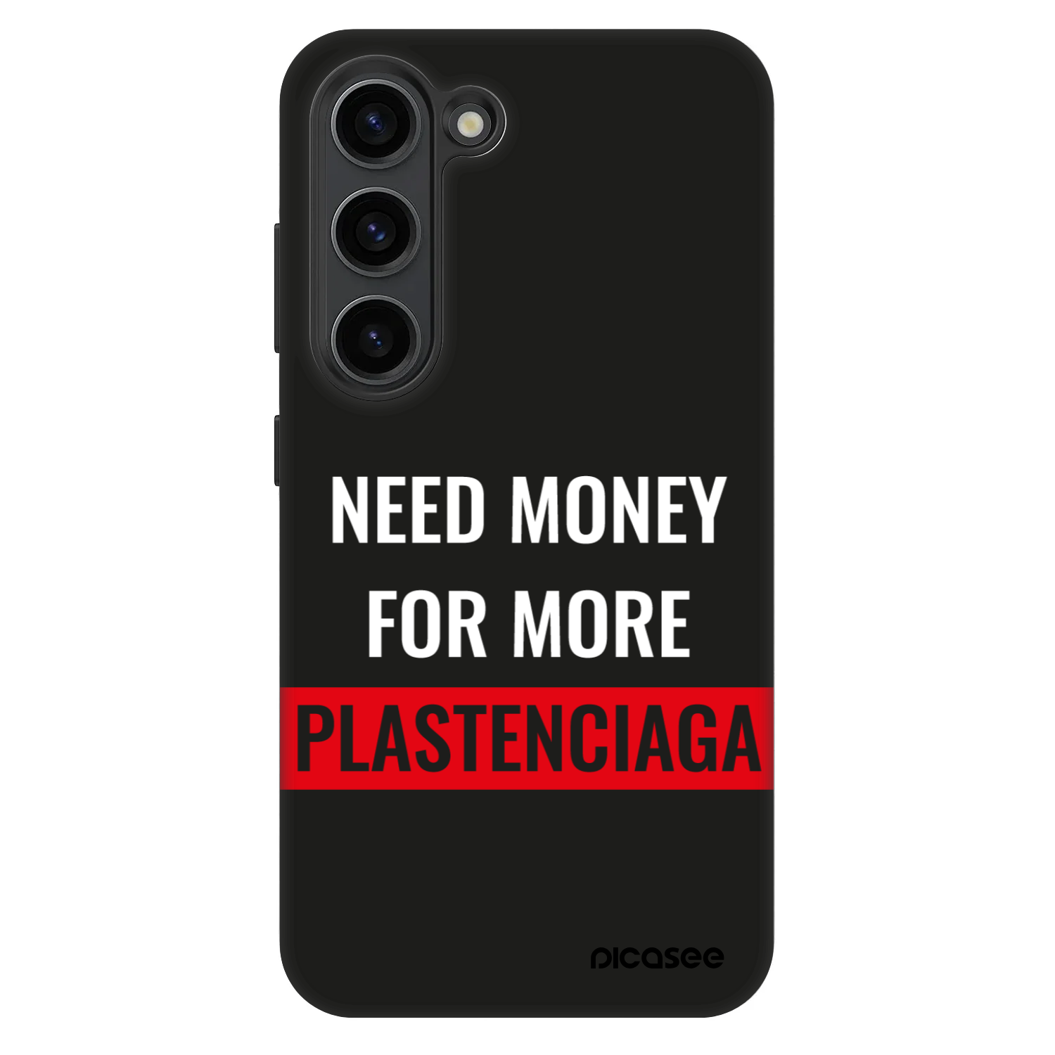 Picasee Fashion Case na Samsung Galaxy S23+ 5G - More PLASTENCIAGA