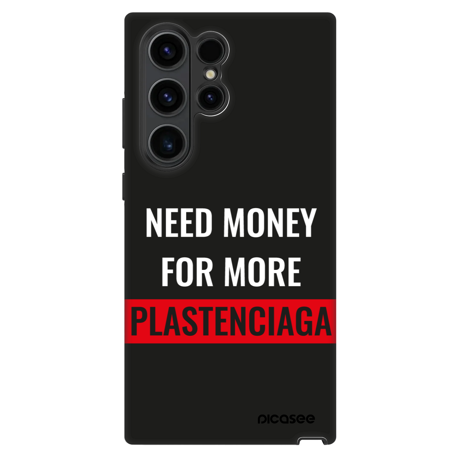 Picasee Fashion Case na Samsung Galaxy S22 Ultra 5G - More PLASTENCIAGA