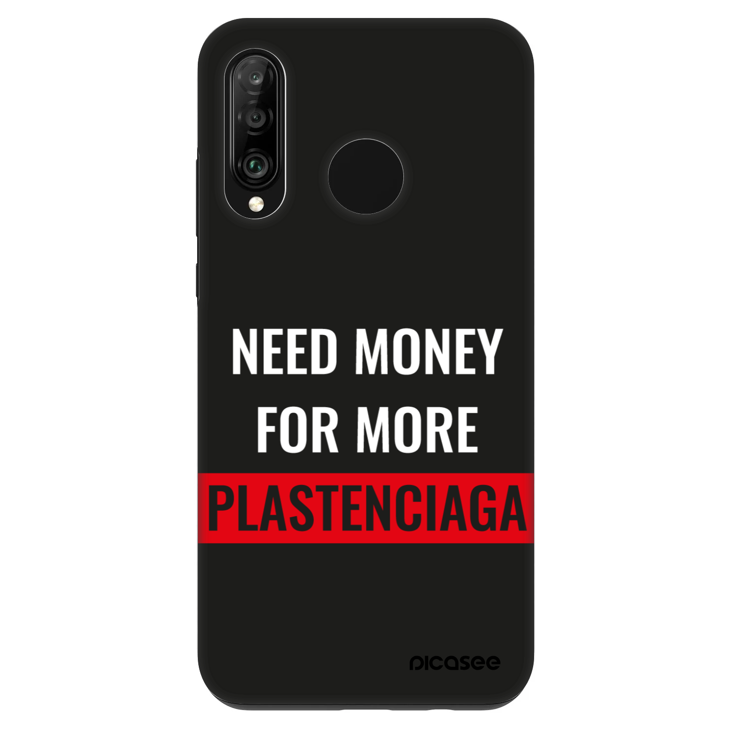 Picasee Fashion Case na Huawei P30 Lite - More PLASTENCIAGA