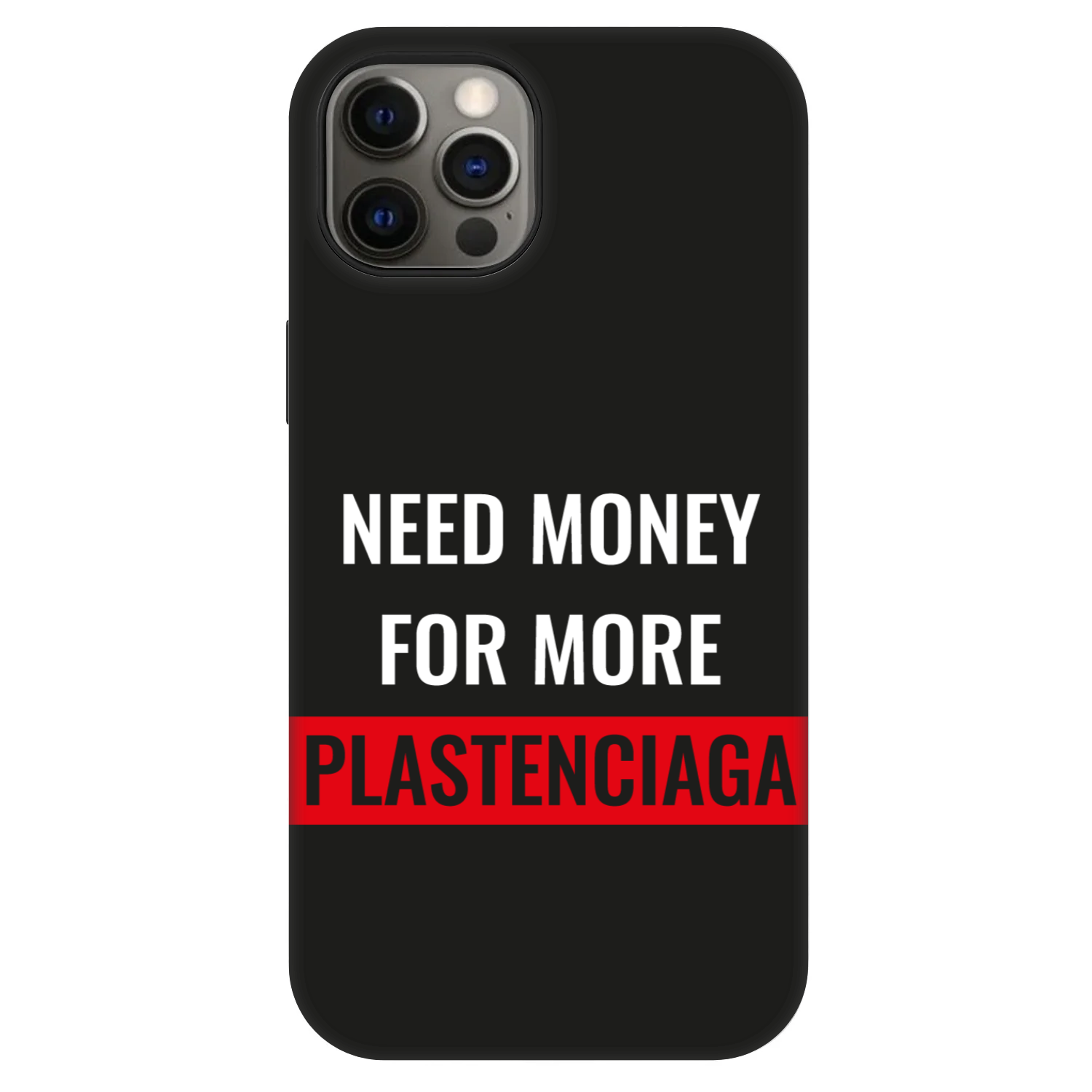 Picasee Fashion Case MagSafe na Apple iPhone 12 - More PLASTENCIAGA