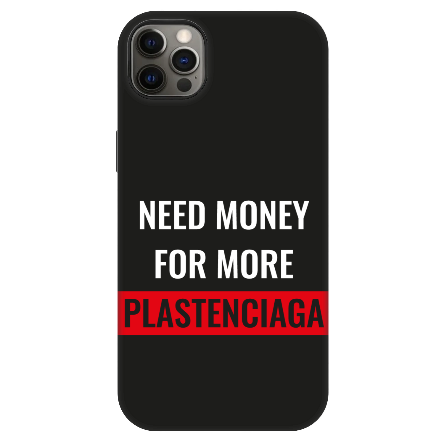 Picasee Fashion Case MagSafe na Apple iPhone 12 Pro Max - More PLASTENCIAGA